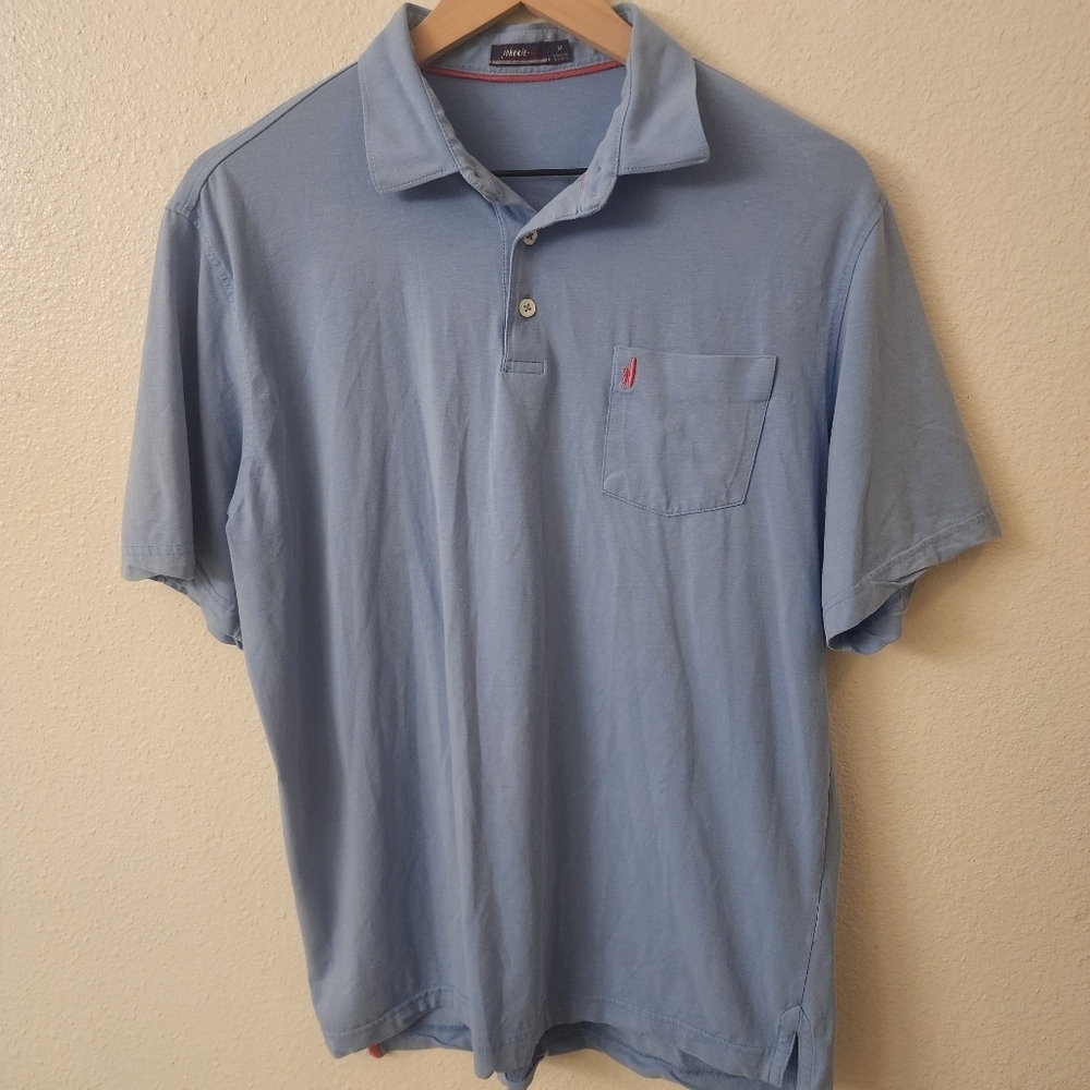 johnnie-O Laguna Golf Polo Shirt Mens sz Medium